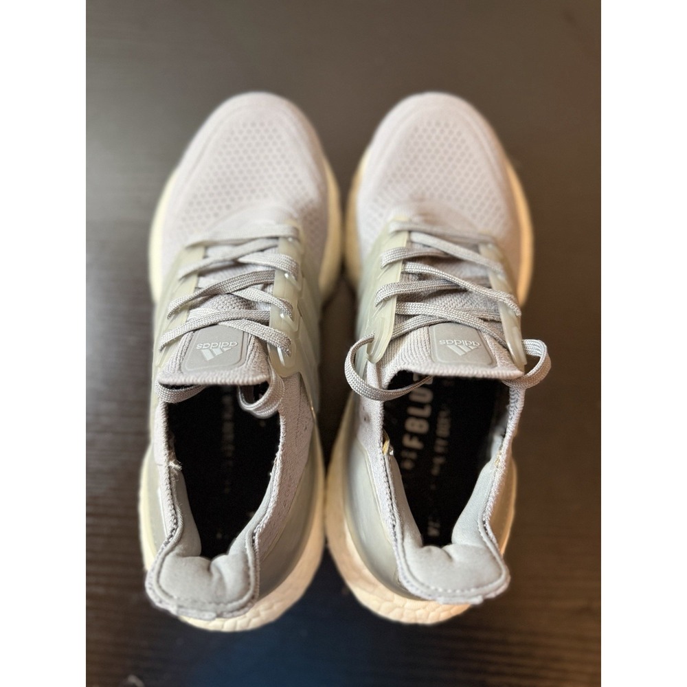 Adidas Ultraboost 21 Running Shoes Womens Size 6.5 Gray Primeknit Boost FY0404 - Picture 9 of 9